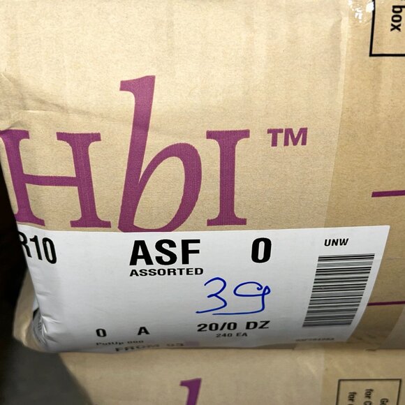 Hanes Girls’ Tagless Briefs – LOT 39 - 240 pcs – 24 packs (10 ea) – Sz 8 - NEW - Picture 3 of 3